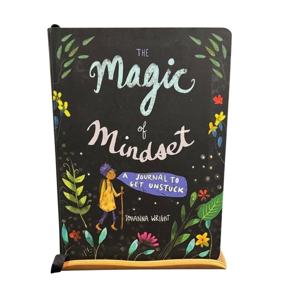 The Magic of Mindset Journal - Black Illustrated Cover